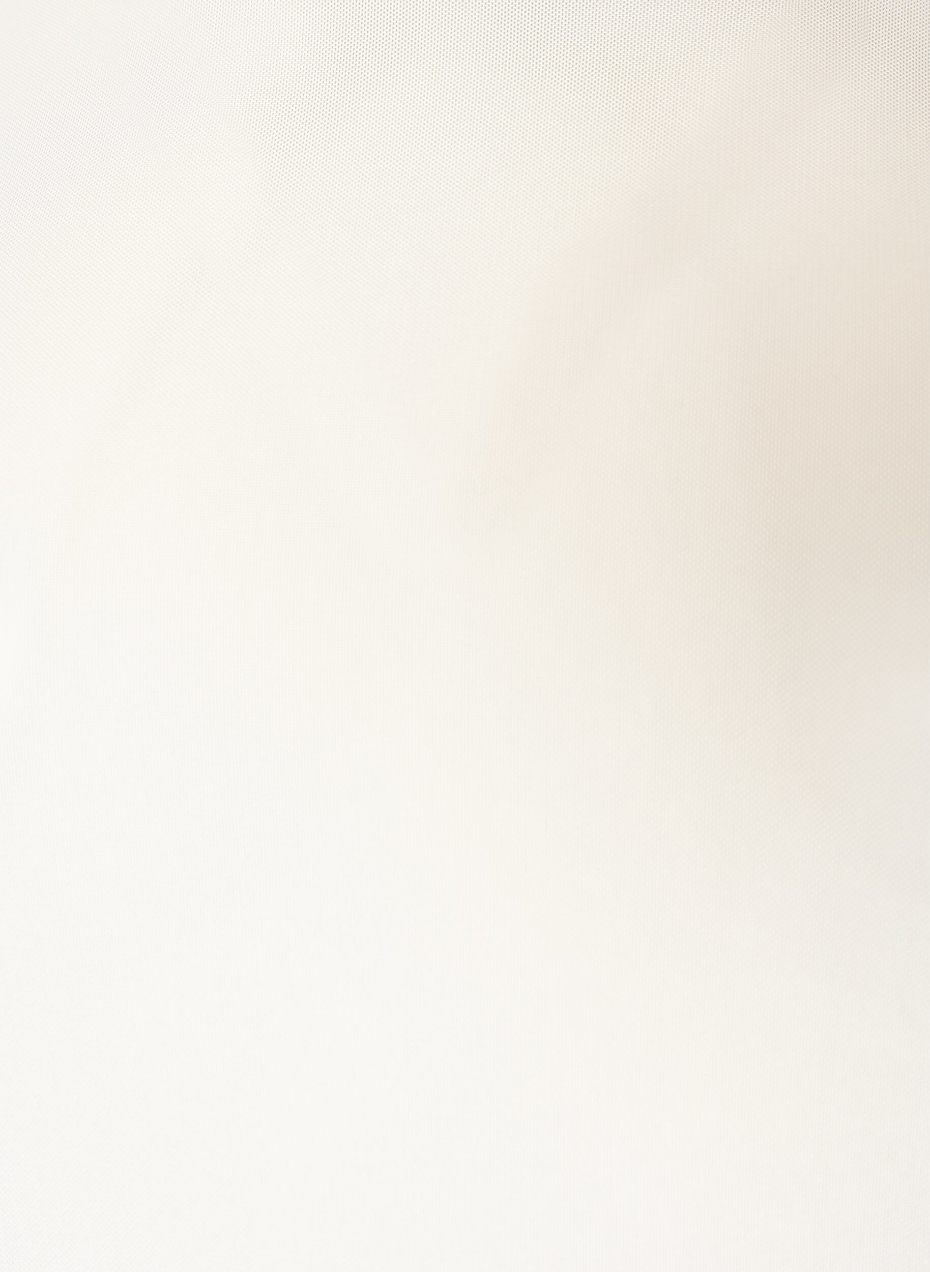 ZizzifashionMesh top with short sleeves and round neck, Vanilla, Packshot image number 2