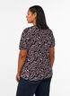 Blouse with short sleeves and paisley print, Dark Bordeaux, Model image number 2