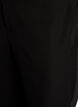 Trousers with pockets and straight legs, Black, Packshot image number 3