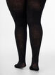 Textured tights, Black, Packshot image number 3