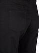 Cropped Vera jeans with a straight fit, Black, Packshot image number 3