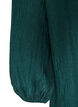 Dress with a balloon shape and structure, Green, Packshot image number 3