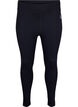 7/8 length training tights, Black, Packshot image number 0
