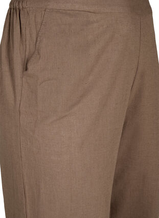 Loose pants in linen-cotton blend, Cub, Packshot image number 2