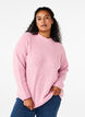 Jumper with a striped pattern and long sleeves, Corsage Mel., Model image number 0