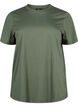 Basic cotton T-shirt with round neck, Green, Packshot image number 0
