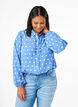 Dotted shirt with ruffles, River S. White Dot, Model image number 0