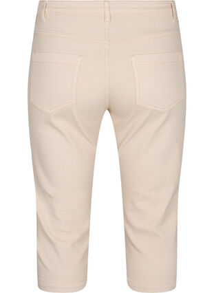 Close-fitting Emily capri trousers, Oatmeal, Packshot image number 1