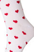 Cotton socks with patterns, White, Packshot image number 2