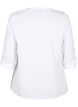 FLASH - Shirt with crochet detail, Bright White, Packshot image number 1