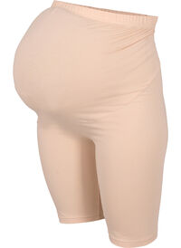 Cotton tight-fitting maternity shorts