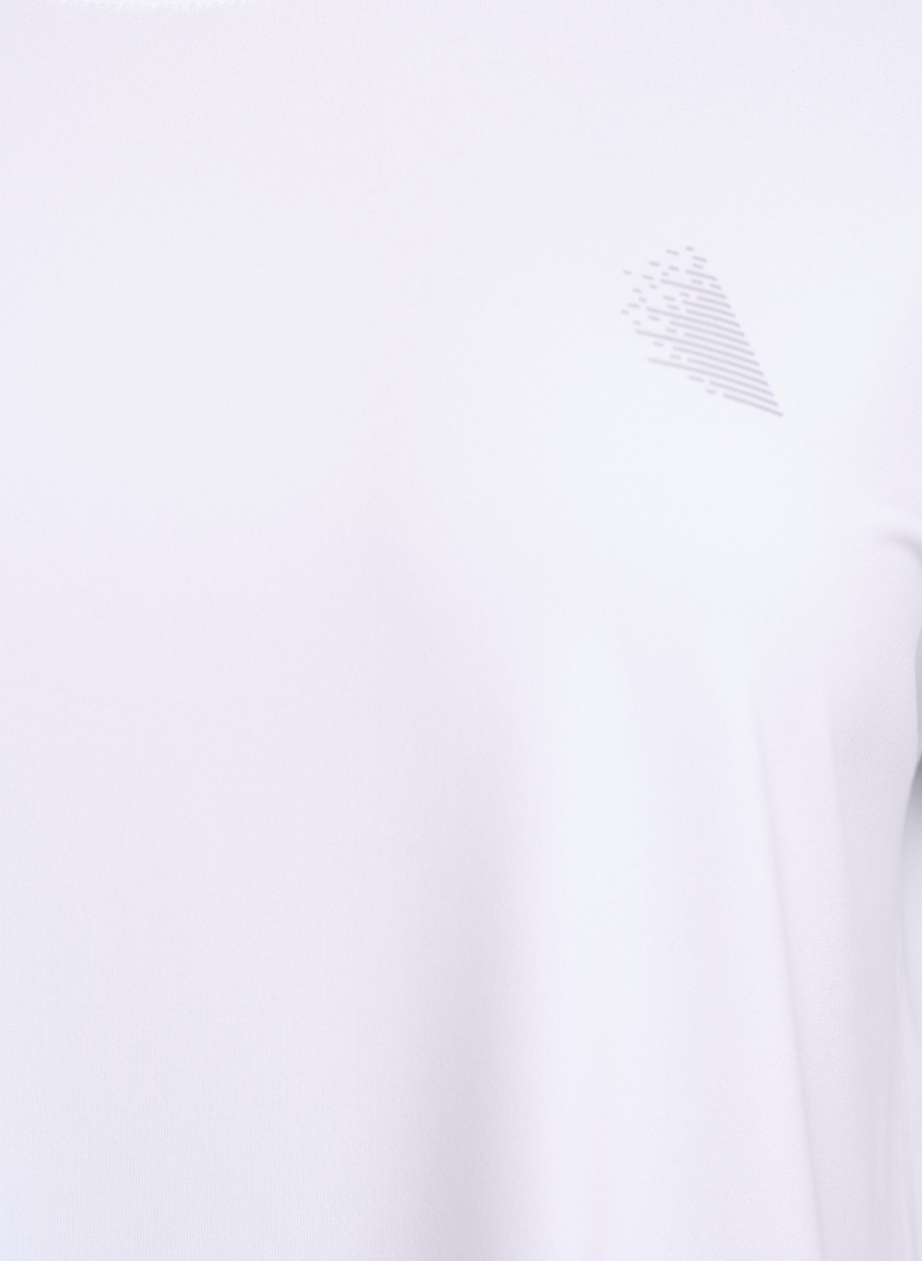 Zizzifashion Solid-coloured training T-shirt, White, Packshot image number 2