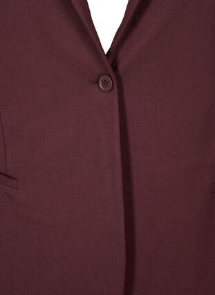 Simple blazer with button closure, Fudge, Packshot image number 2
