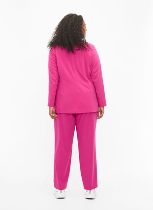 Classic trousers with pockets, Festival Fuchsia, Model image number 1