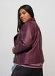 Faux leather biker jacket, Red, Model image number 2