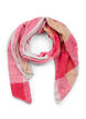 Coloured scarf, Azalea, Packshot image number 1