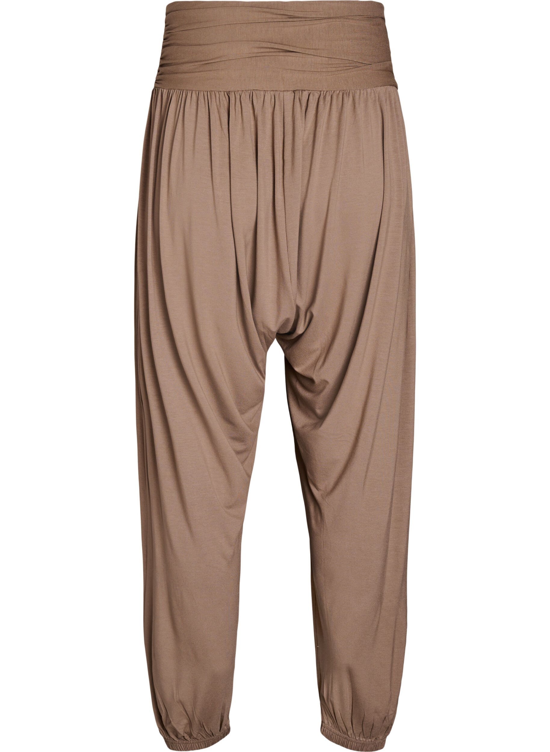 ZizzifashionLoose-fitting harem trousers, Brown, Packshot image number 1