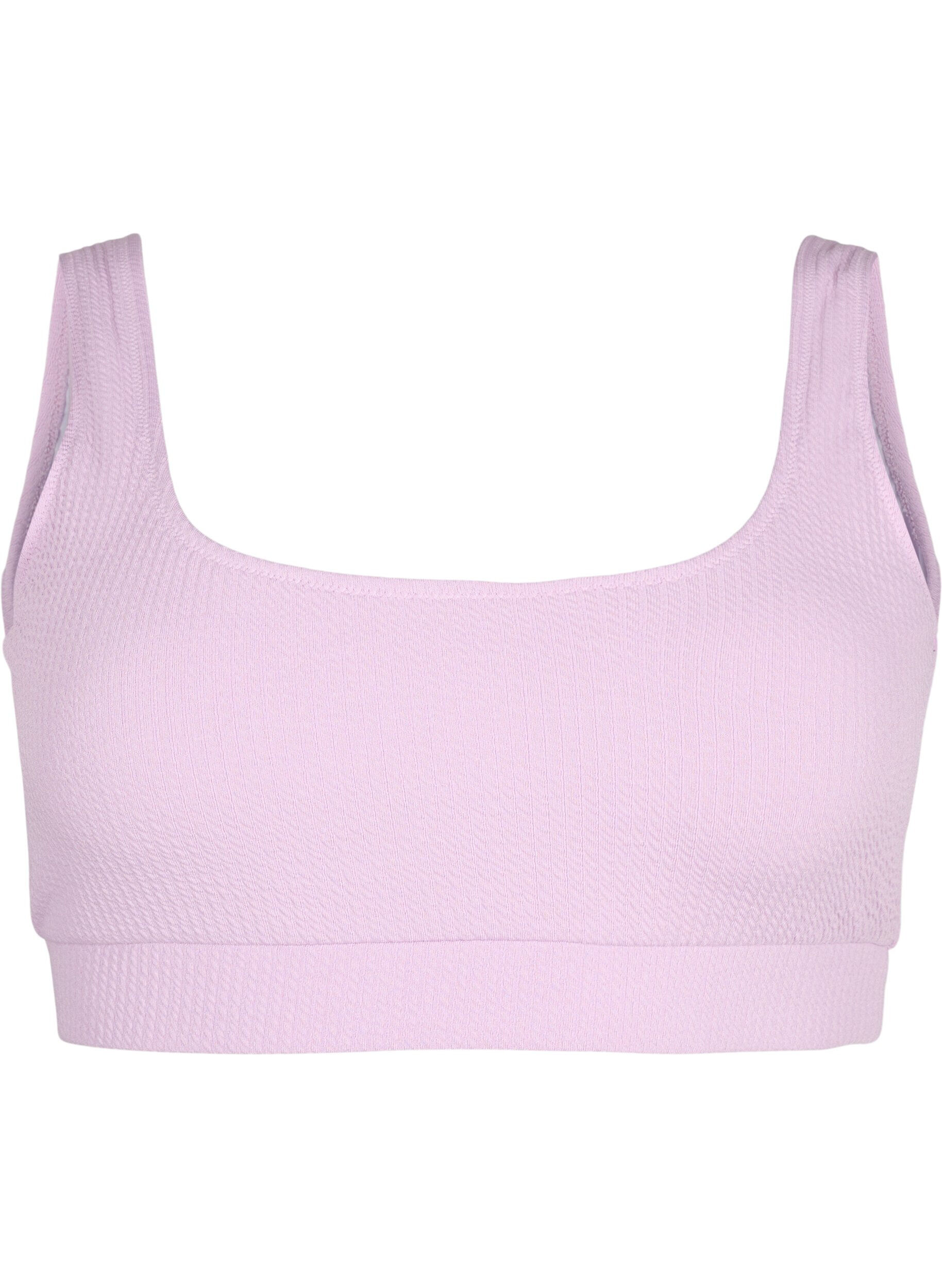 Zizzifashion Bikini top with crepe structure, Orchid Bouquet, Packshot image number 0