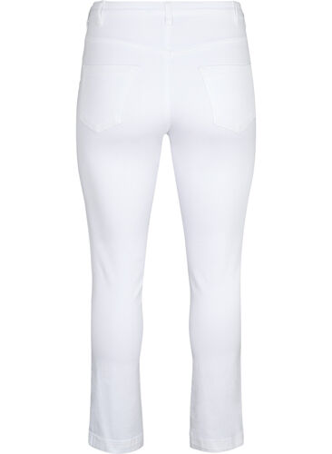 Slim fit Emily jeans with normal waist, White, Packshot image number 1