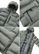Puffer coat with hood and pockets, Green, Packshot image number 4