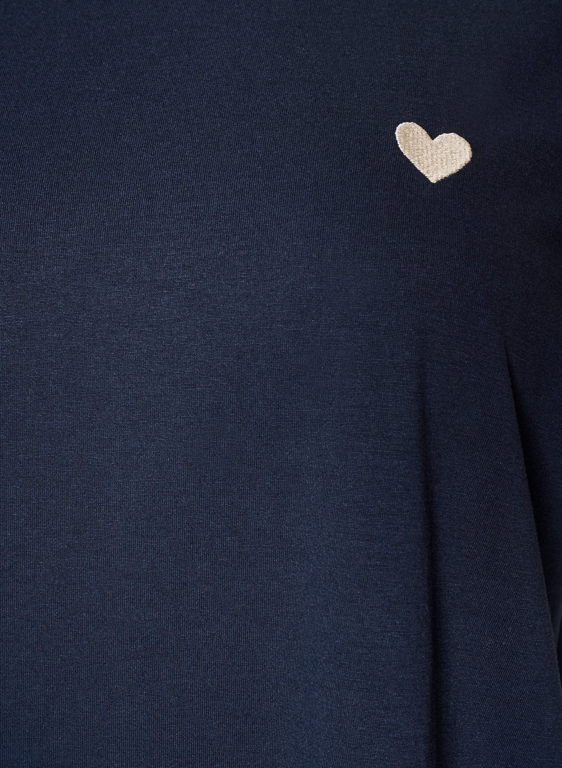 ZizzifashionT-shirt with motif, Blue, Packshot image number 2