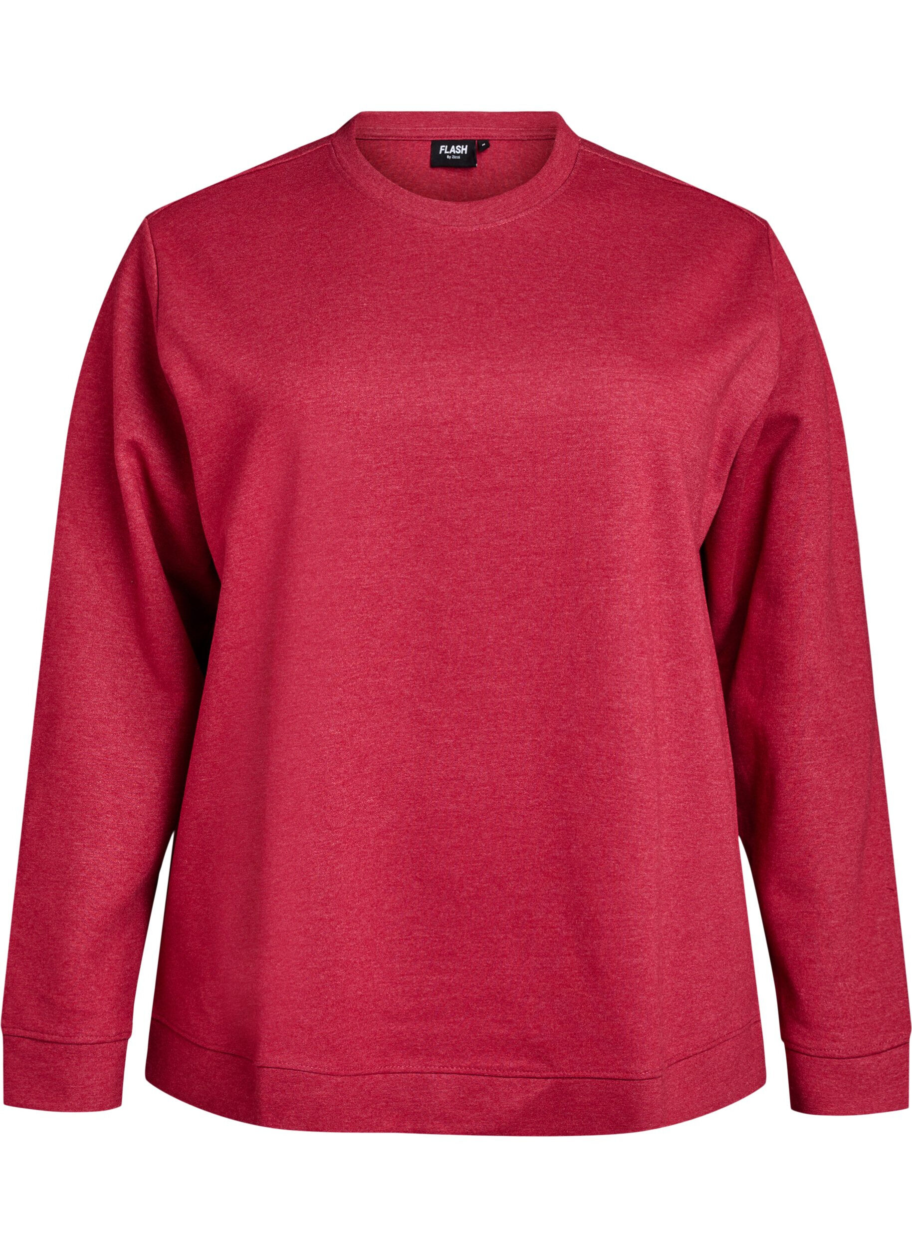 Sweatshirt with crew neck