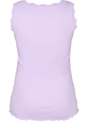 Top with lace trim, Lilac Breeze, Packshot image number 1
