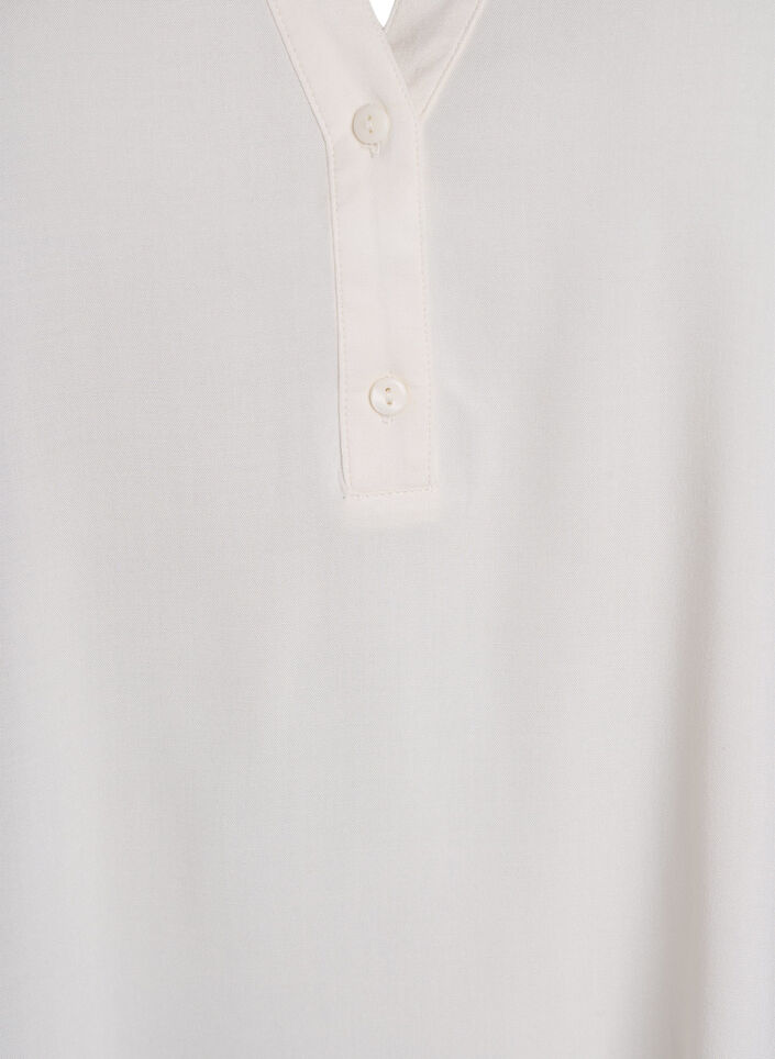 Sleeveless viscose blouse, Vanilla, Packshot image number 2