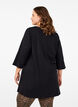 A-shape tunic with 3/4 sleeves, Black, Model image number 1