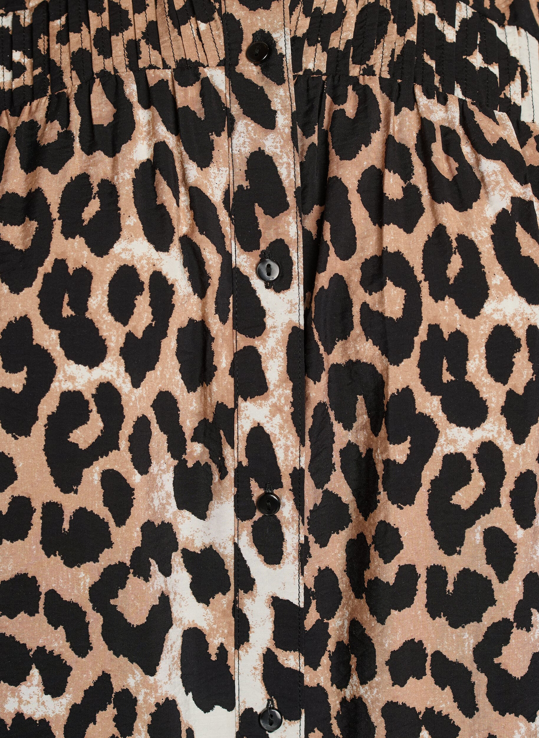 Zizzifashion Patterned shirt blouse with 1/2 sleeves, 9990, Packshot image number 2