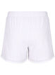 Shorts with a textured pattern, Bright White, Packshot image number 1