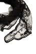 Triangular lace scarf, Black, Packshot image number 1