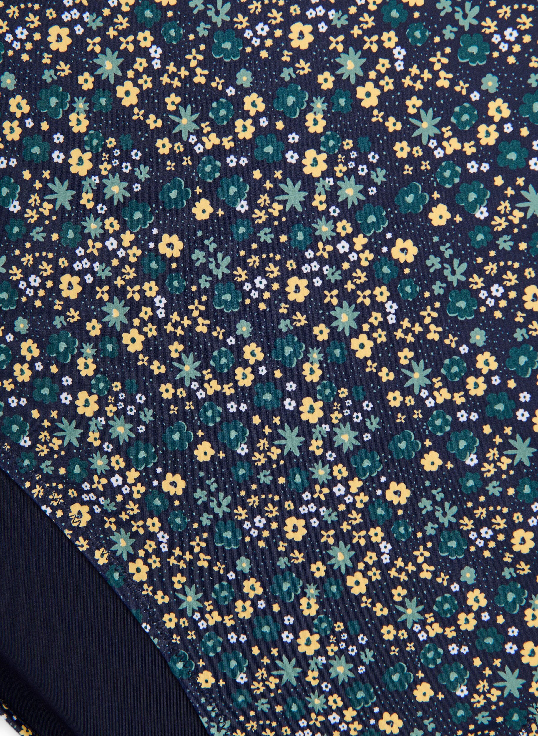 Zizzifashion Bikini briefs with print and high waist, Green, Packshot image number 2