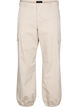 High-waisted cargo trousers, Beige, Packshot image number 0