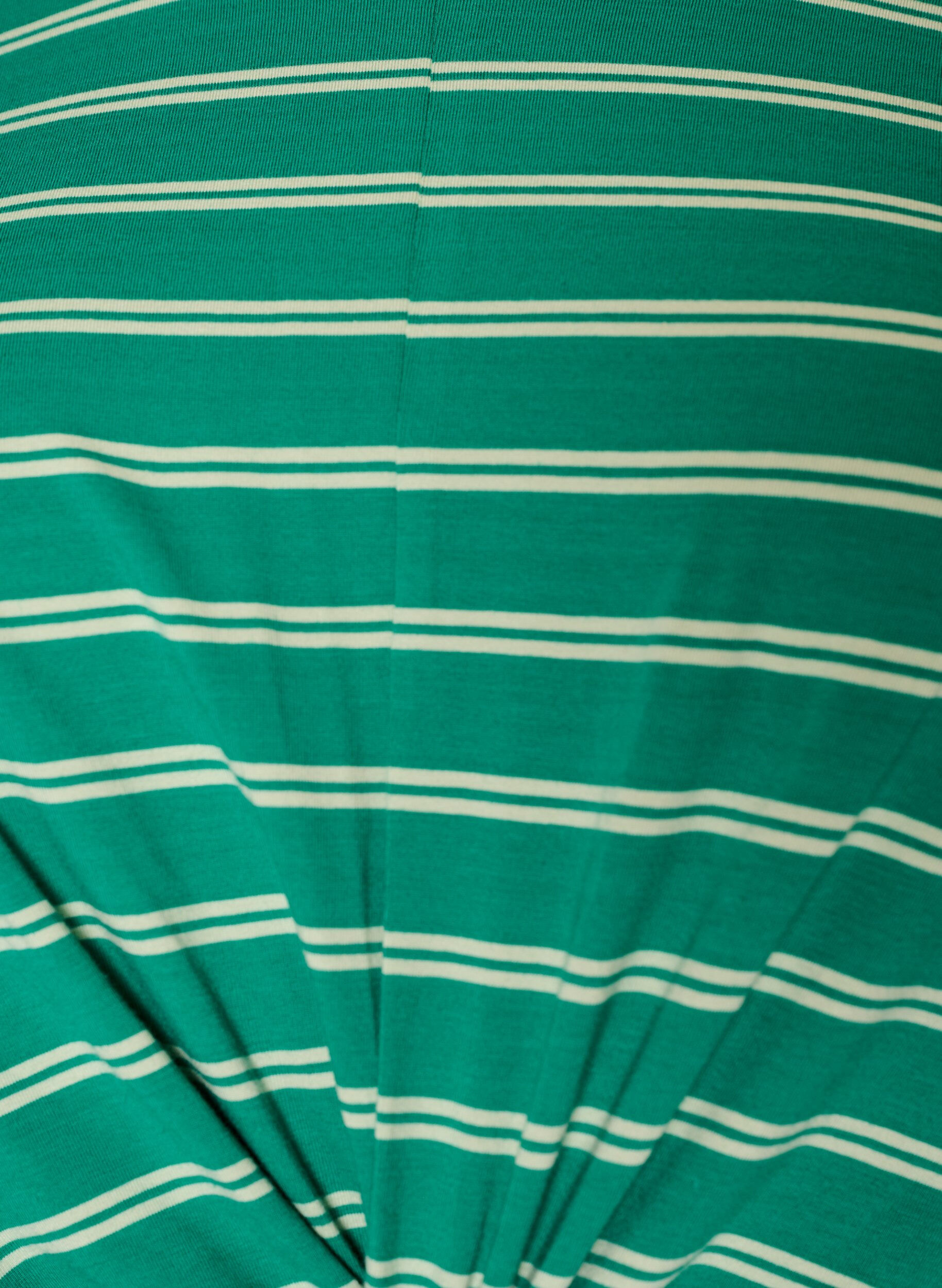 ZizzifashionCotton dress with twist detail, Green, Packshot image number 2