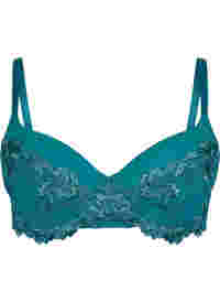 Lace bra with underwire and padding