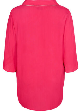Viscose tunic with 3/4 sleeves, Love Potion, Packshot image number 1