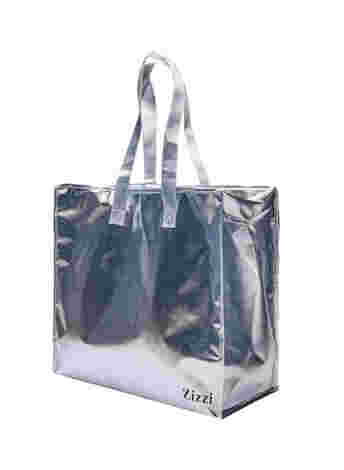 Shopping bag with zip