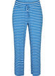 Striped pyjama trousers with a high waist and wide legs, 2387, Packshot image number 0