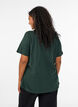 T-shirt with motif, Green, Model image number 2