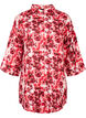 Long shirt with all-over print, Pink AOP Flower, Packshot image number 0