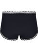 High waisted hipster brief with lace, Black, Packshot image number 1
