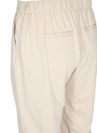 Plain-coloured culottes with pockets, Off White, Packshot image number 3