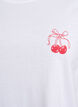 FLASH - T-shirt with motif, White, Packshot image number 2