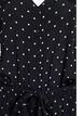 Polka dot jumpsuit with short sleeves, Black, Packshot image number 2