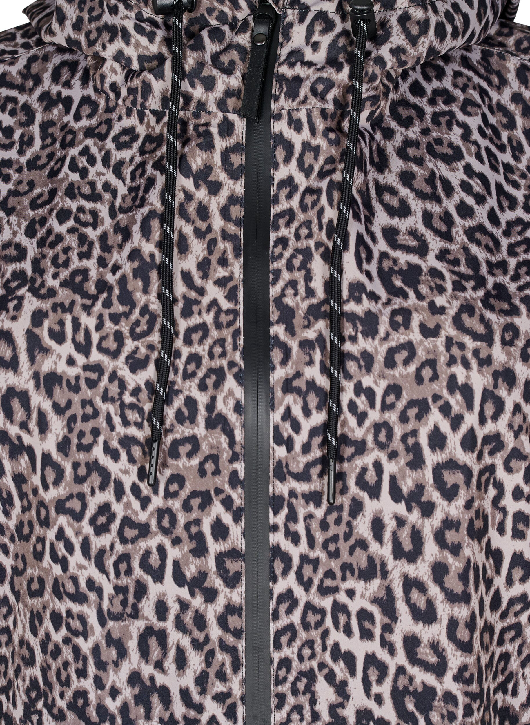 Zizzifashion Rain jacket with pockets and hood, Brown, Packshot image number 2