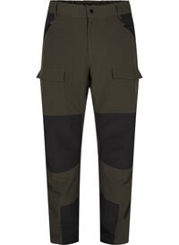 Water-repellent hiking trousers with pockets