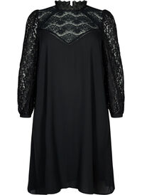 Long sleeve dress with lace