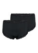 2-pack briefs with regular waist, Black, Packshot image number 0