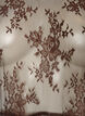 Sheer lace midi dress with short sleeves, Brown, Packshot image number 2